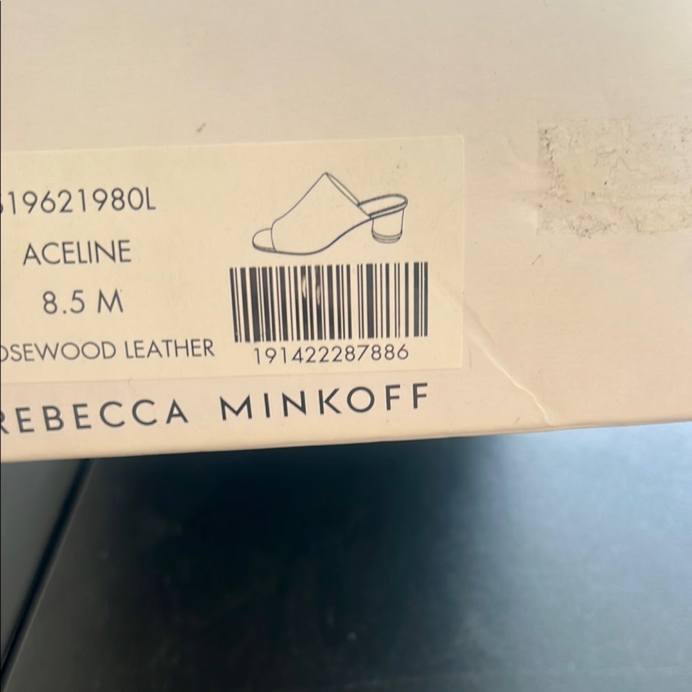 Rebecca Minkoff Women's Rosewood Leather Mules